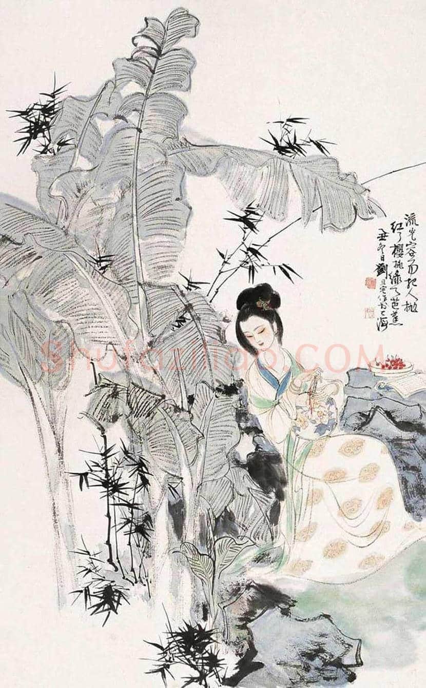 刘旦宅人物画作品欣赏 | 书画讲解