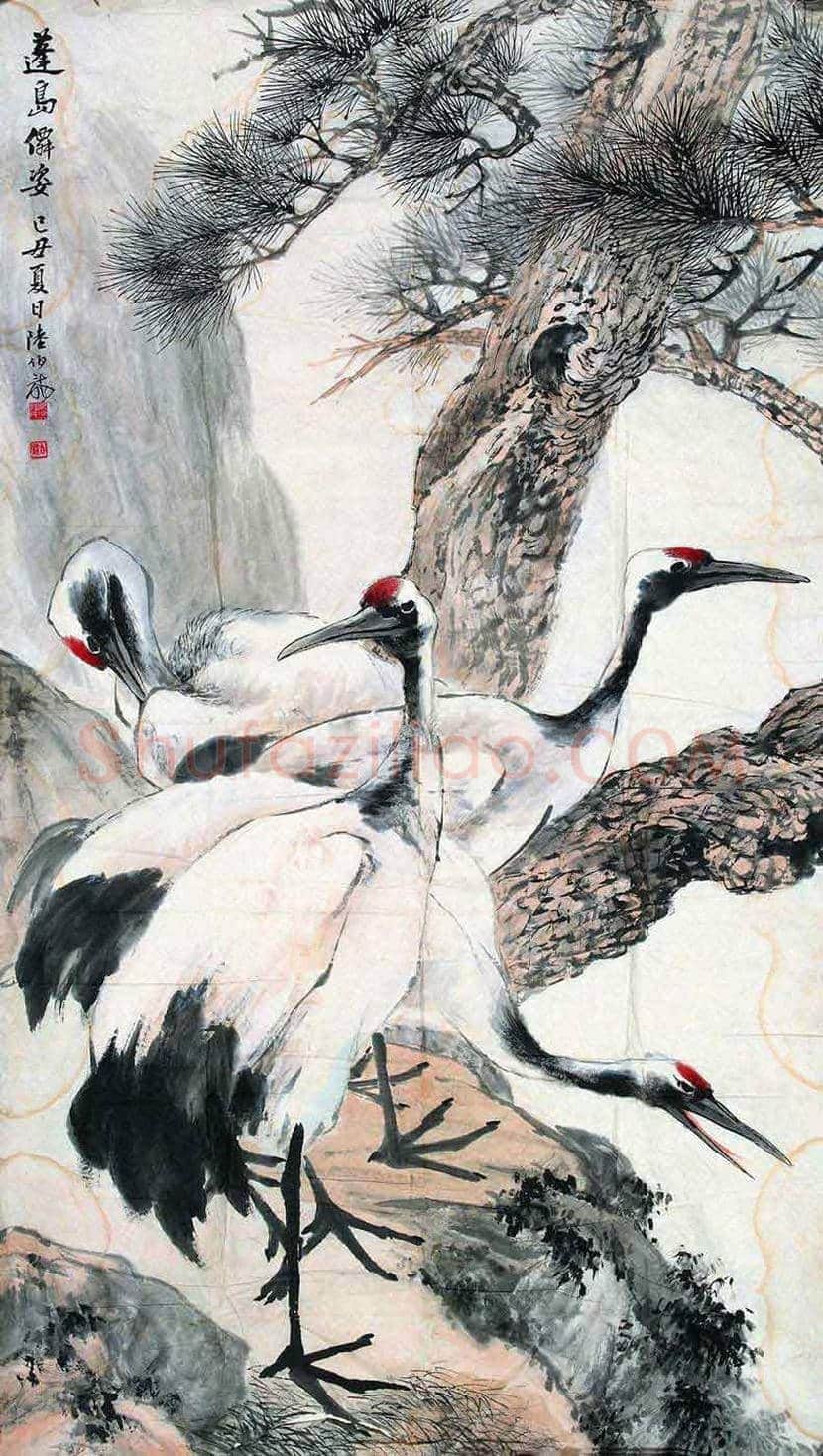 陆伯龙书画作品欣赏 | 书画资料