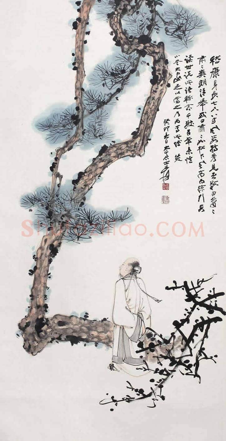 张大千高士图拍卖价格 | 书画学堂