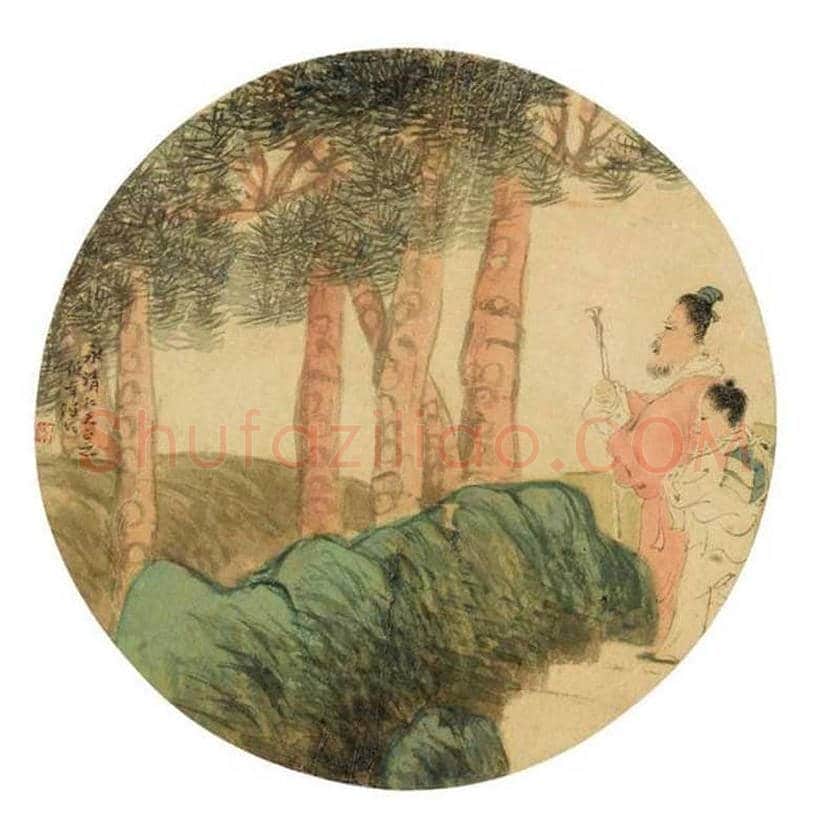 任伯年扇面作品欣赏 | 书画资料