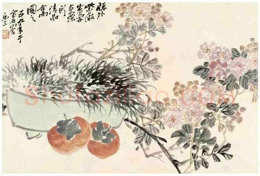 诸乐三国画作品欣赏 | 书画百科