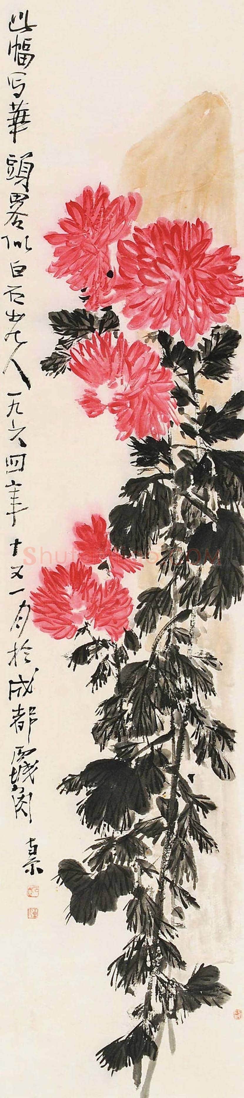 陈子庄花鸟画作品欣赏 | 书画学堂