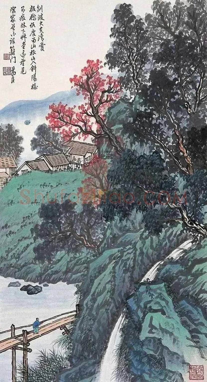 黎葛民山水画作品欣赏 | 书画百科