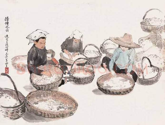 石鲁人物画图赏 | 书画讲解
