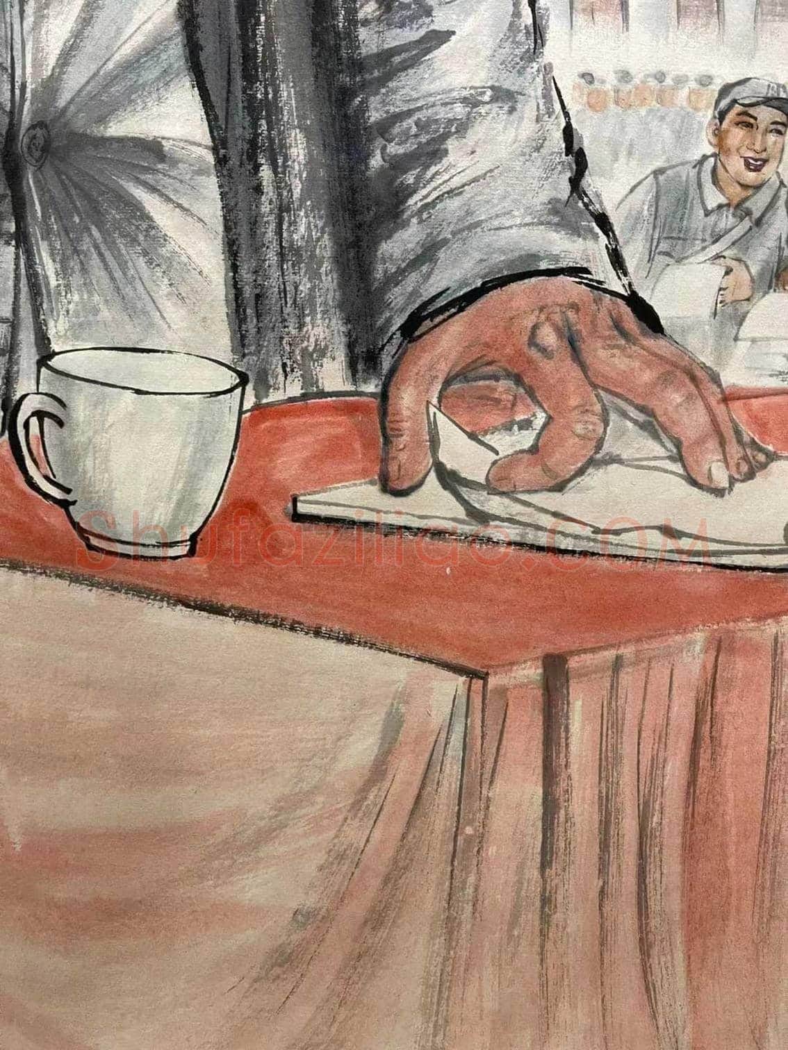 刘文西巨制《毛主席在抗大》,经典再现 | 国画欣赏