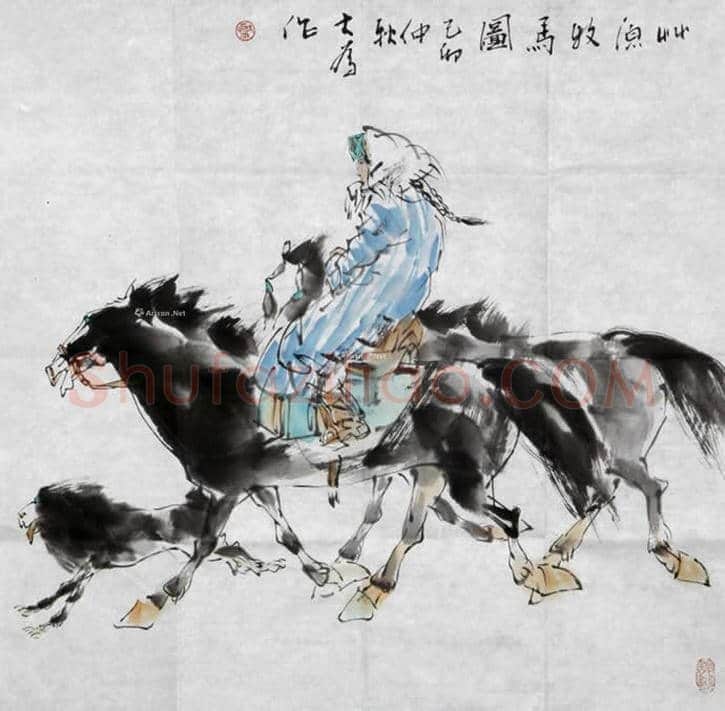 现任美协主席刘大为国画作品《瑞雪》 | 国画作品
