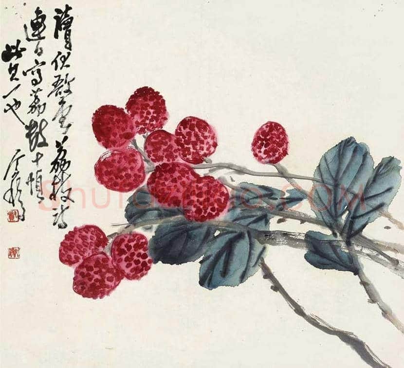 王个簃花鸟画作品欣赏 | 书画文摘