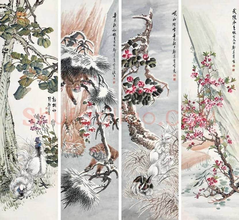 郑集宾花鸟画欣赏 | 书画资料