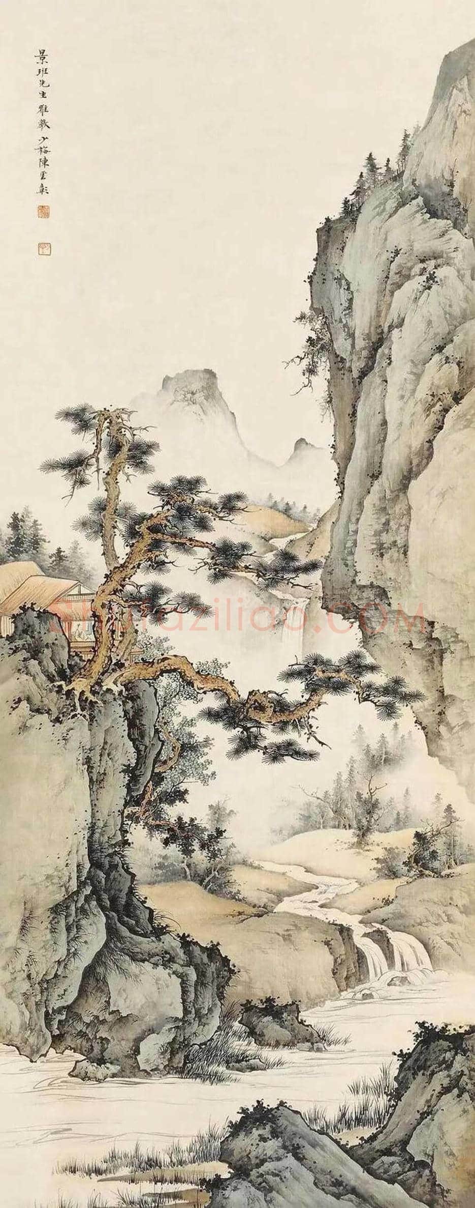 陈少梅先生的笔下四季，美到心醉！ | 书画知识