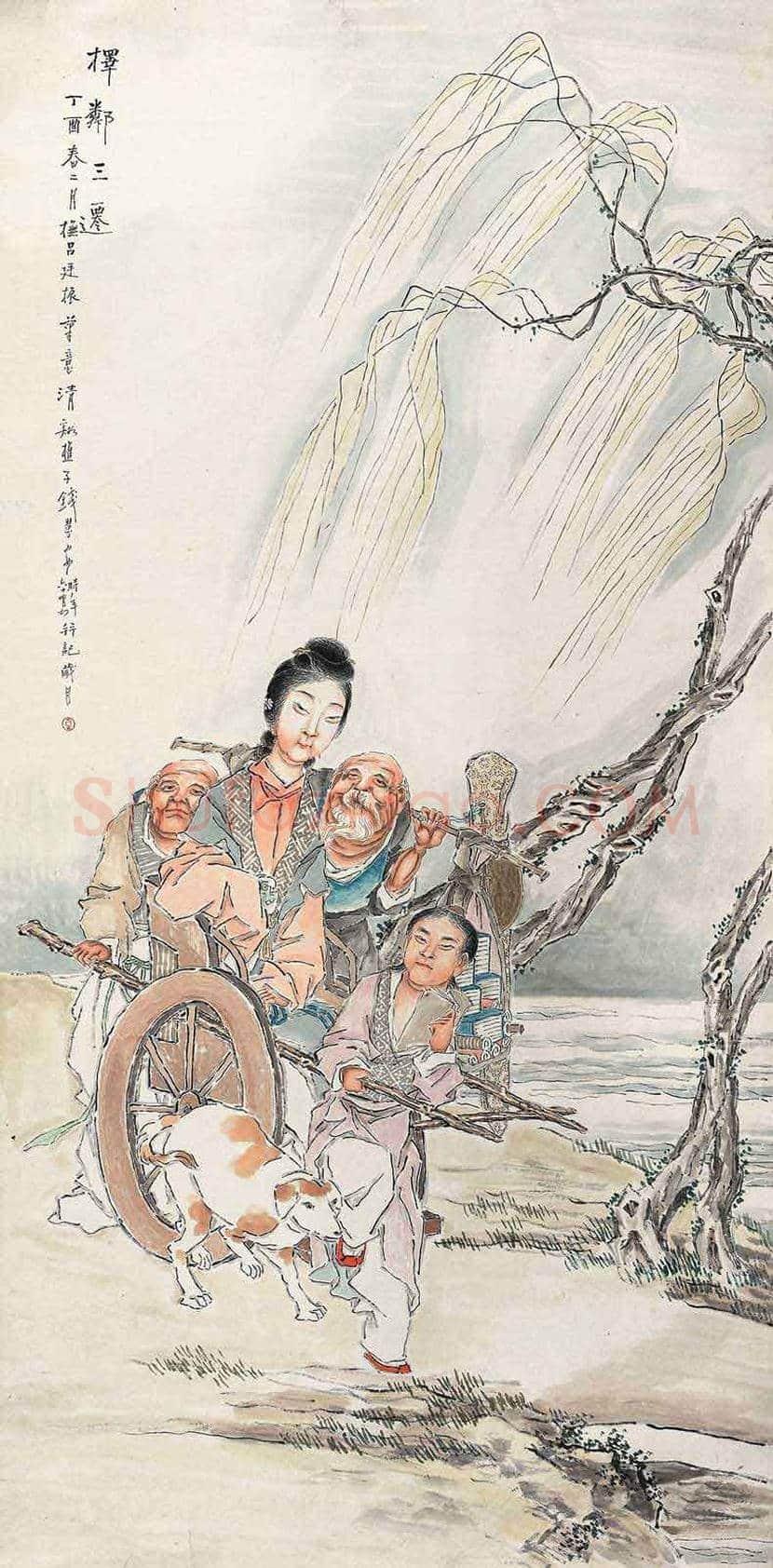 钱慧安作品欣赏 | 书画资料