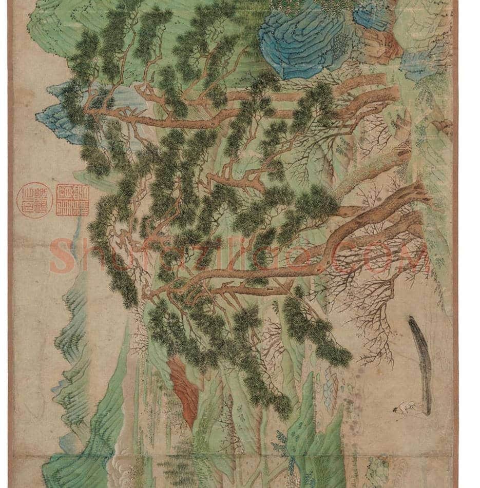 仇英《桃花源图》欣赏 | 著名国画欣赏