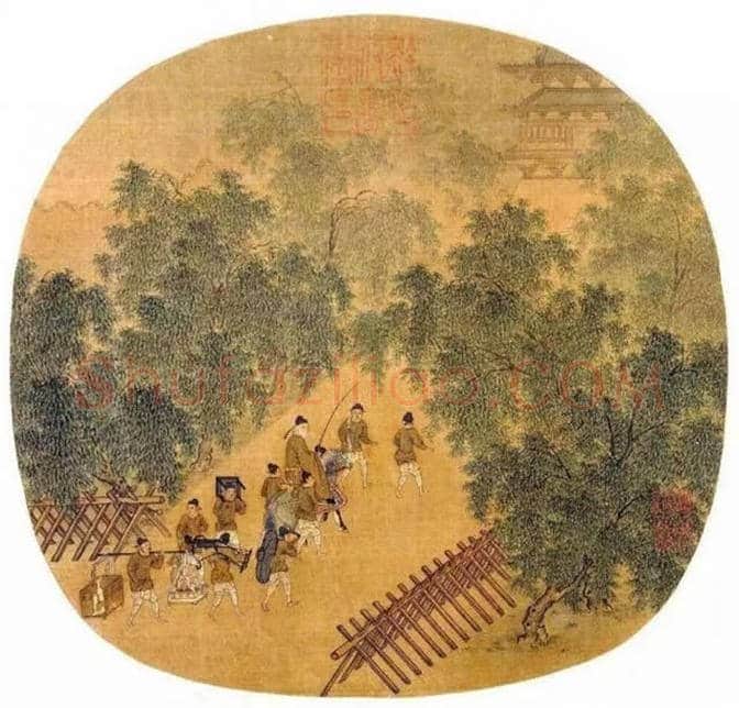 从古画中观古人踏青春游 | 书画文摘