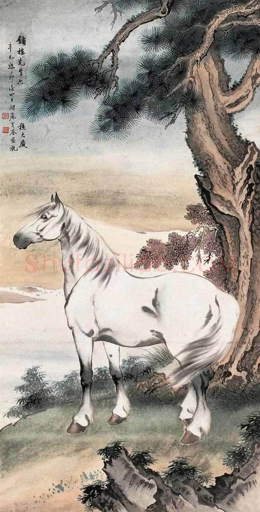戈湘岚骏马图欣赏 | 书画资料