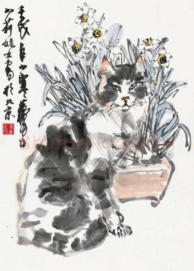 黄胄笔下的小动物,栩栩如生 | 书画常识