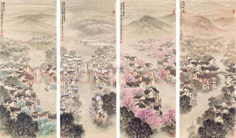 宋文治最贵作品都有哪些？ | 书画学堂