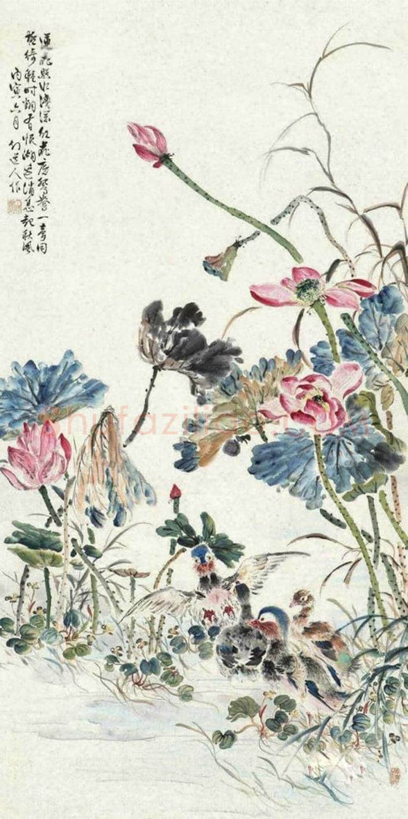 丁宝书花鸟画作品欣赏 | 书画科普