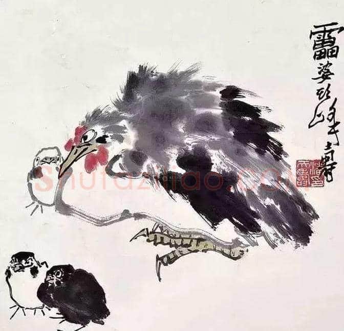 徐悲鸿画了3只鸡拍卖1084万，大家看值吗？【名家画鸡】 | 书画学堂