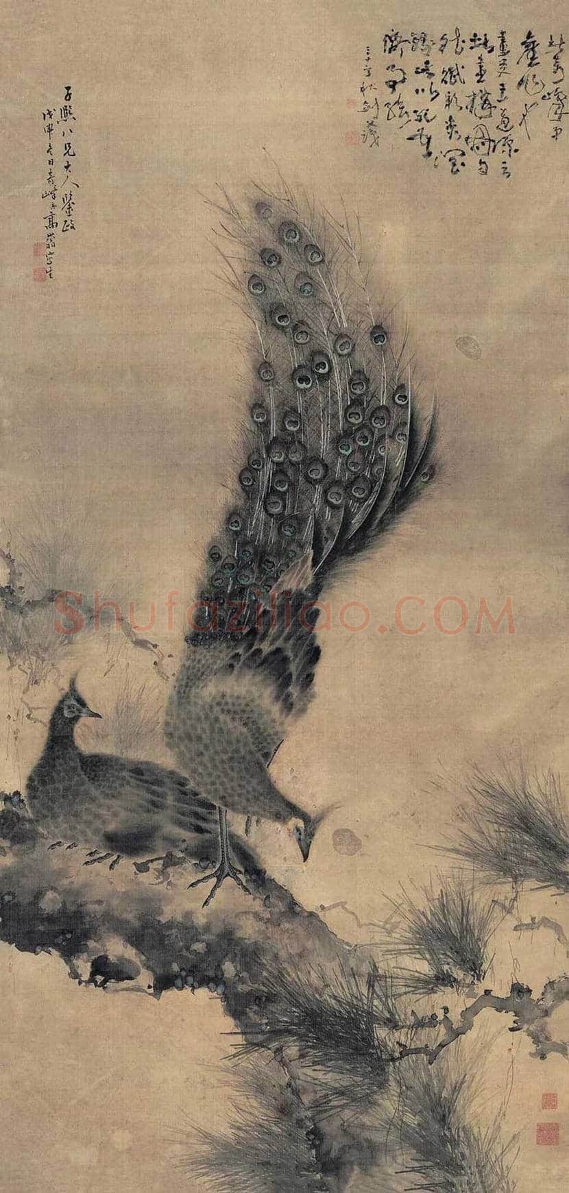高奇峰作品价格，多少钱一平尺？ | 书画学堂