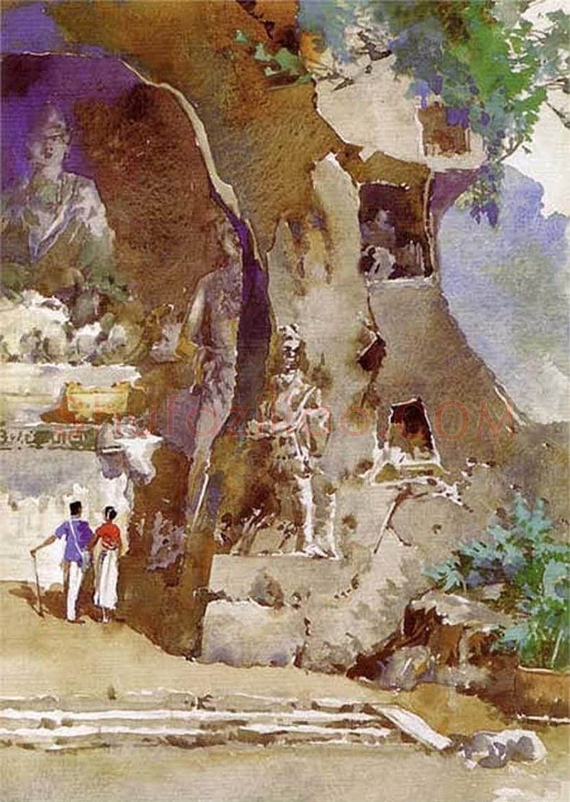 李剑晨水彩画作品欣赏 | 书画科普
