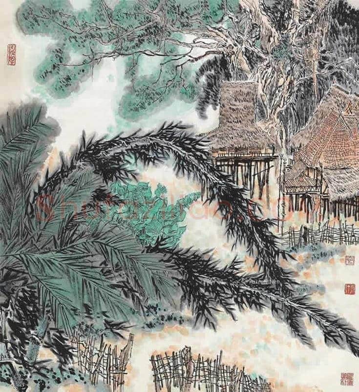 张仃水墨画作品欣赏 | 书画科普