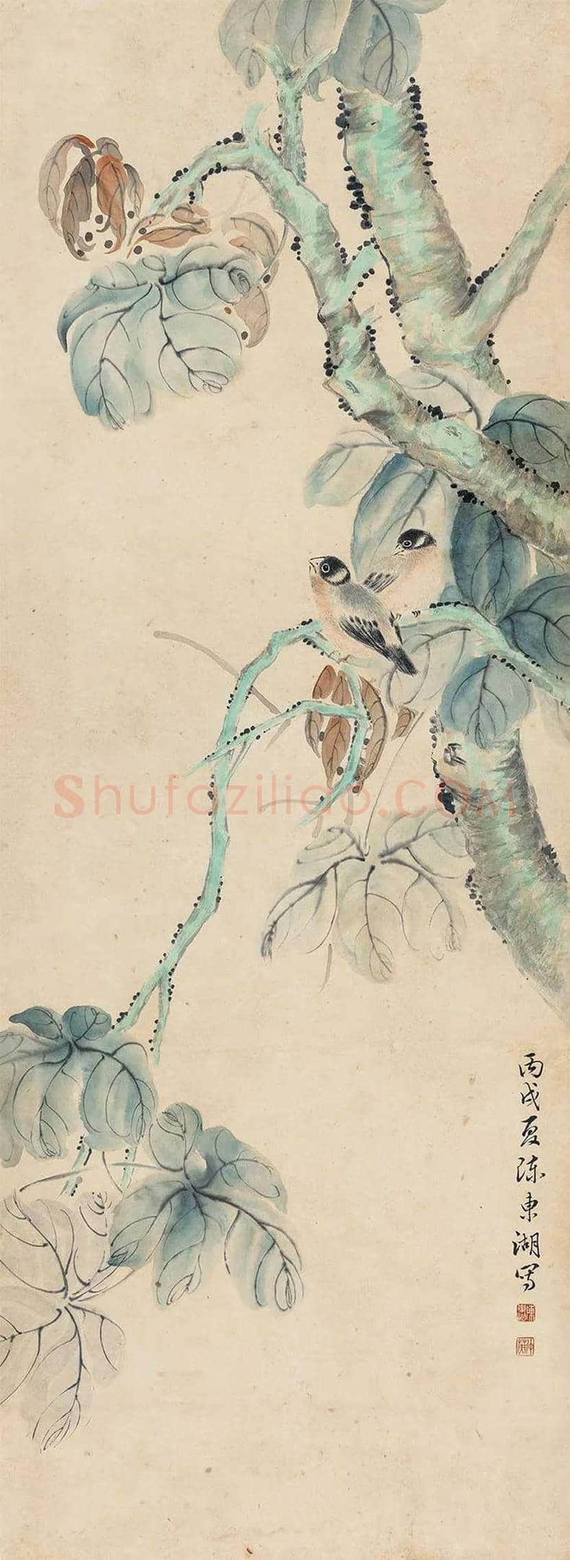 陈东湖花鸟作品欣赏 | 书画文摘