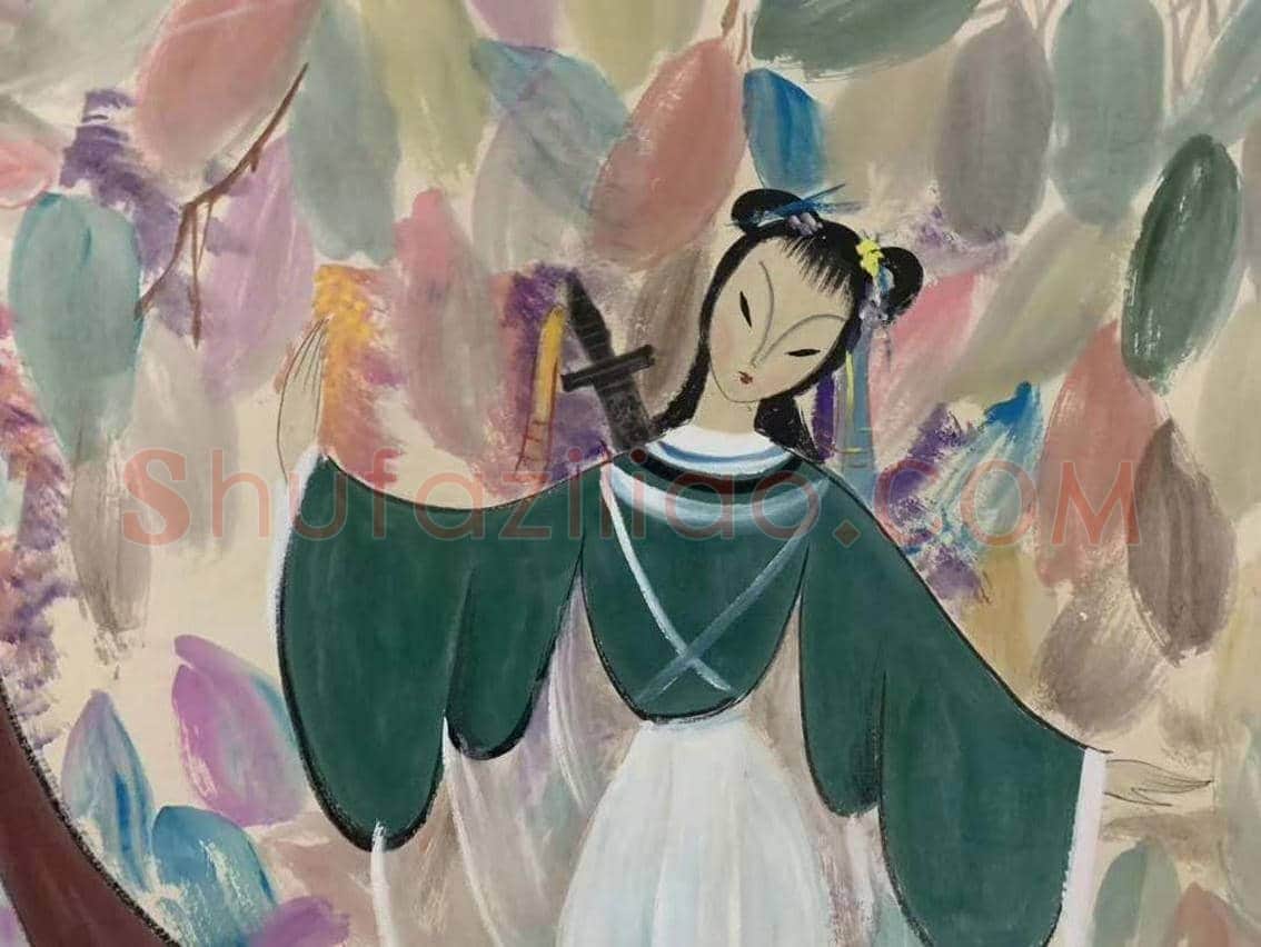 至尊钜制—林风眠《戏剧人物画》 | 国画鉴赏