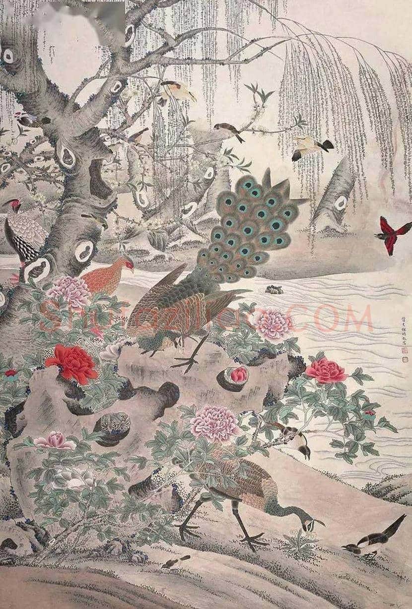 钟质夫花鸟画作品欣赏 | 书画文摘