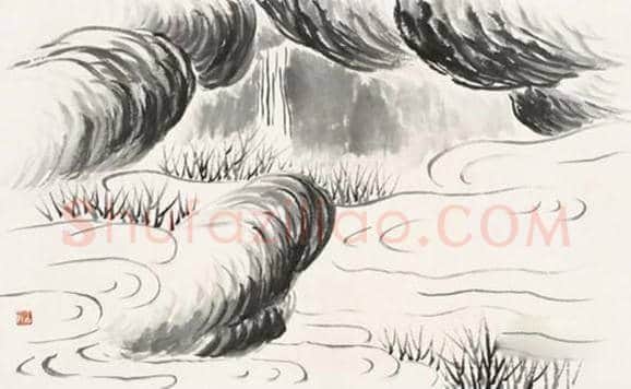 齐白石山水画《借山图卷》欣赏 | 书画文摘