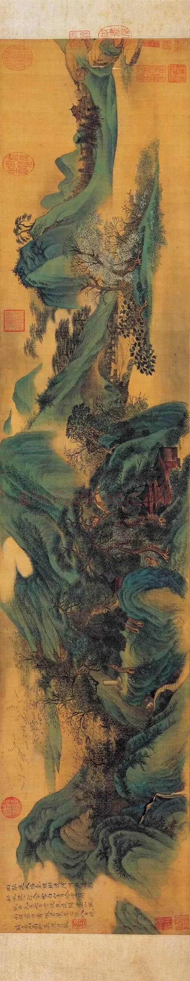 吴历《云白山清图》欣赏 | 书画文摘