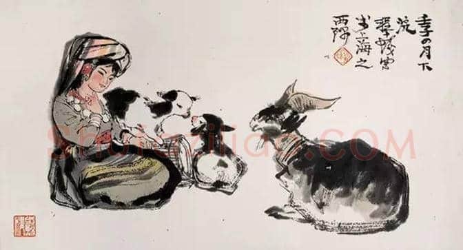 程十发最美人物画欣赏 | 书画知识