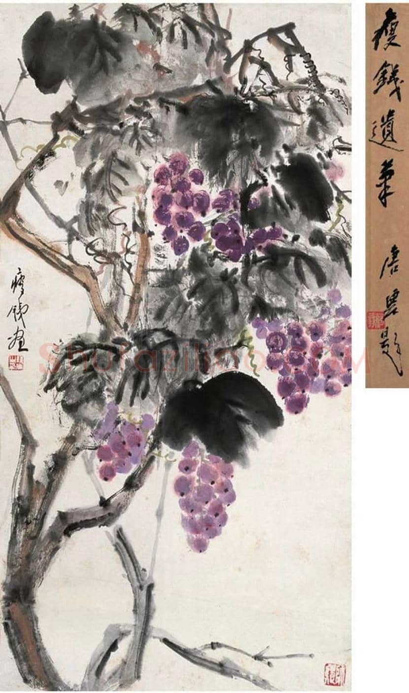 钱瘦铁花鸟画作品欣赏 | 书画讲解