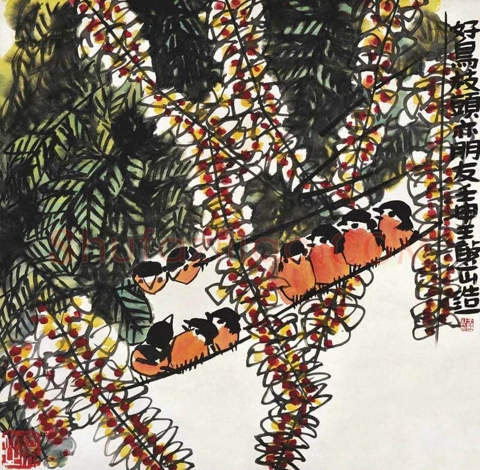 王憨山花鸟画作品欣赏 | 书画资料