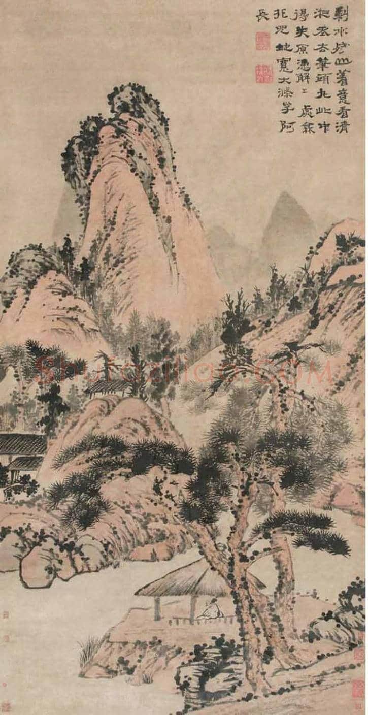 石涛山水画精品欣赏 | 书画常识