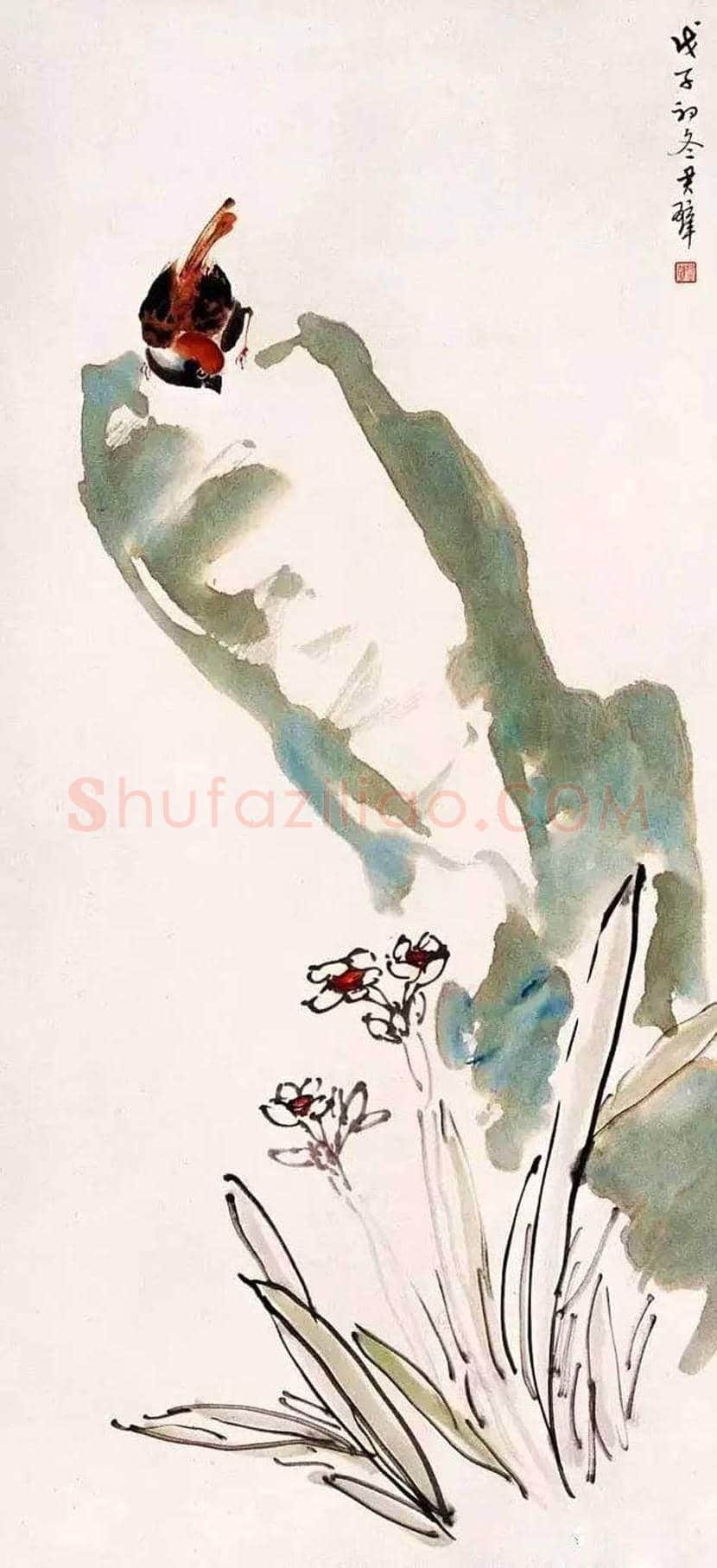 黄君璧花鸟画作品欣赏 | 书画文摘