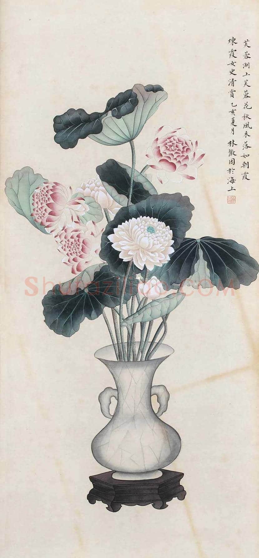 林徽因书画作品欣赏 | 书画知识
