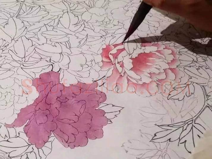 世上最大工笔画!上合峰会巨幅画作《花开盛世》 | 书画科普