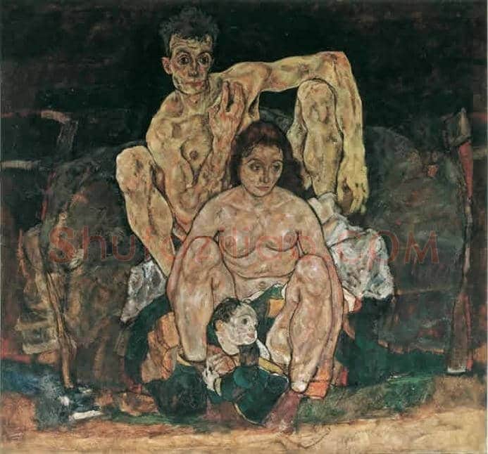 埃贡·席勒作品欣赏 | 书画学堂