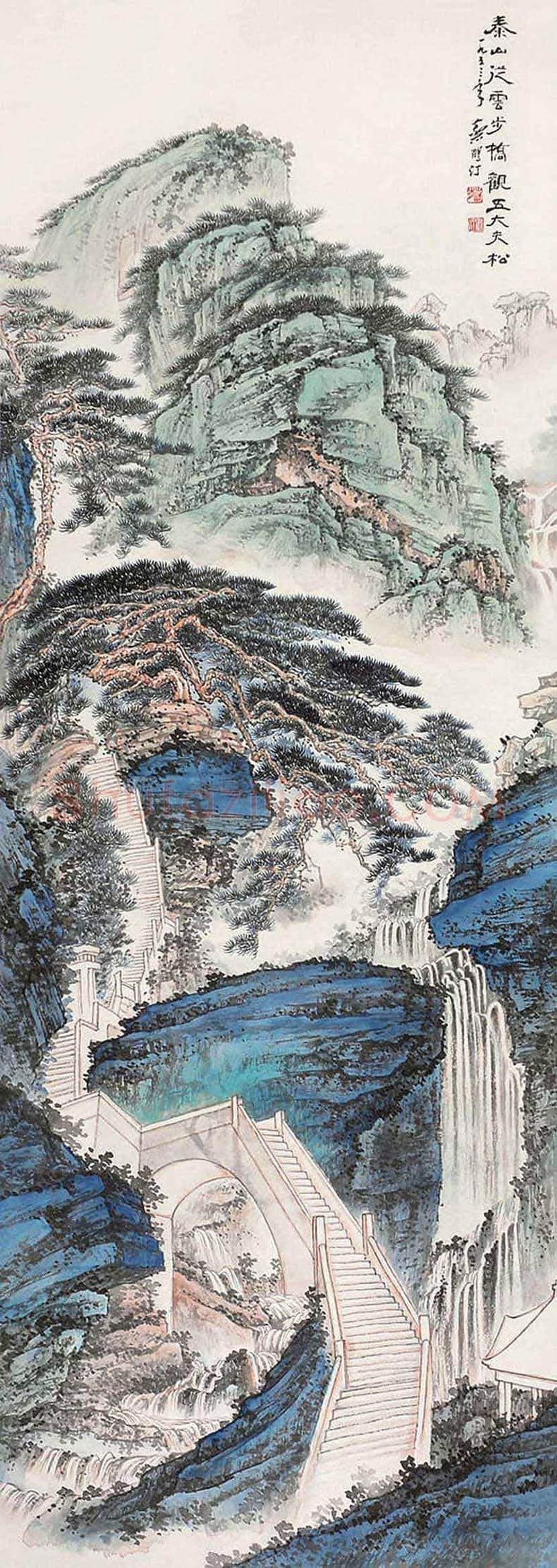 蔡鹤汀国画作品欣赏 | 书画文摘