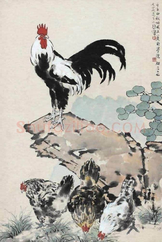 徐悲鸿国画作品欣赏 | 书画资料