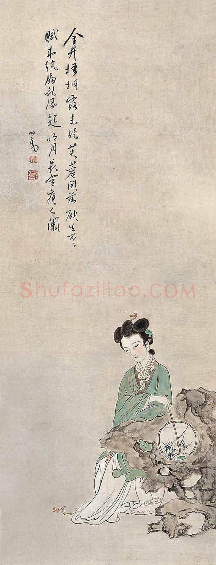 溥儒人物画欣赏【50幅高清大图】 | 书画知识