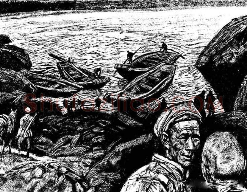 沈尧伊《地球的红飘带》，长征史诗连环画！ | 书画文摘