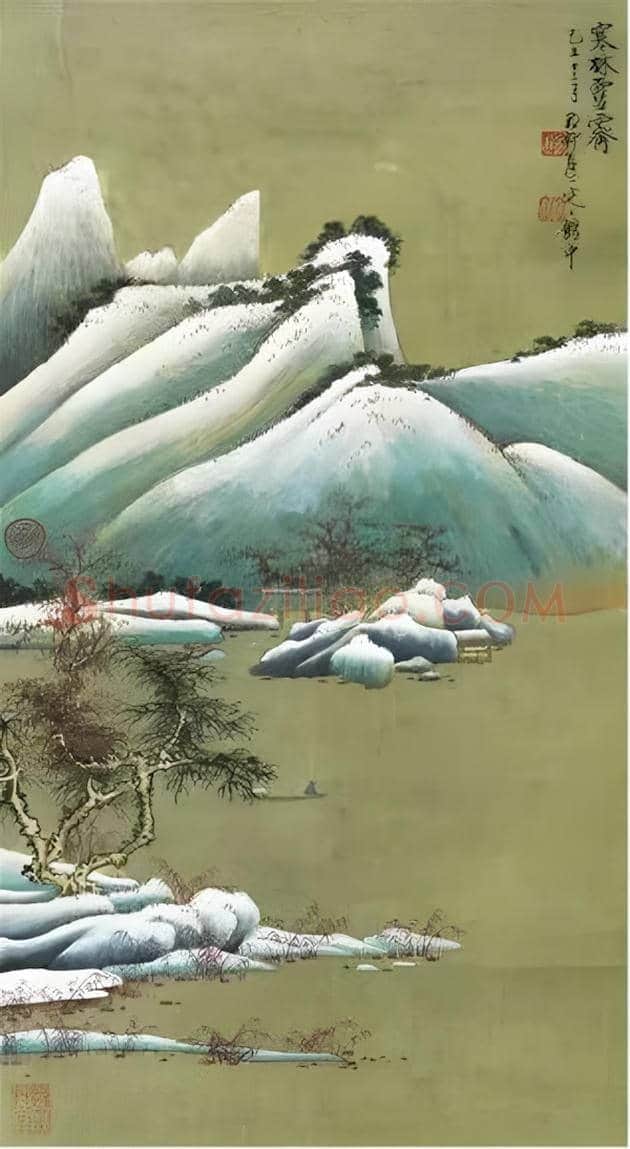 谢稚柳笔下的雪景山水 | 书画常识