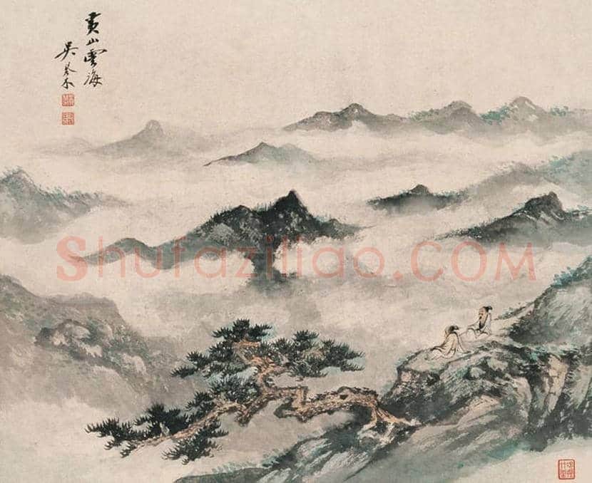 吴琴木山水画作品欣赏 | 书画讲解