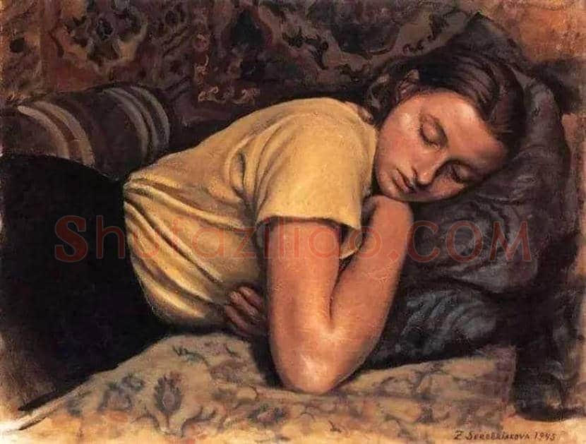 她是俄罗斯首位女画家,人美画更美! | 书画科普