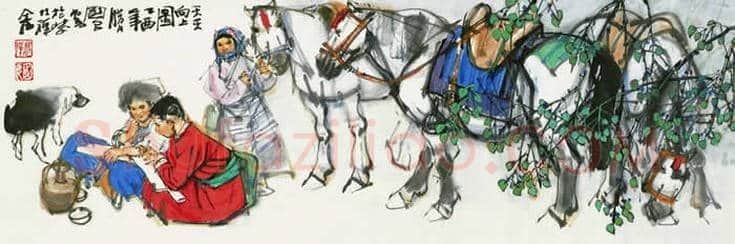 画僧史国良作品欣赏 | 书画知识
