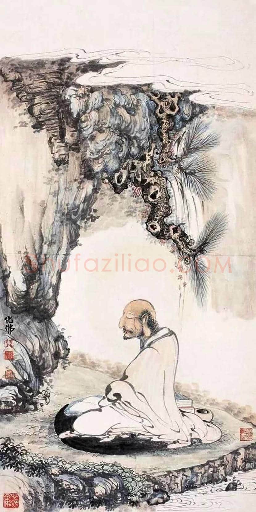 民国第一画佛高手钱化佛作品欣赏 | 书画资料