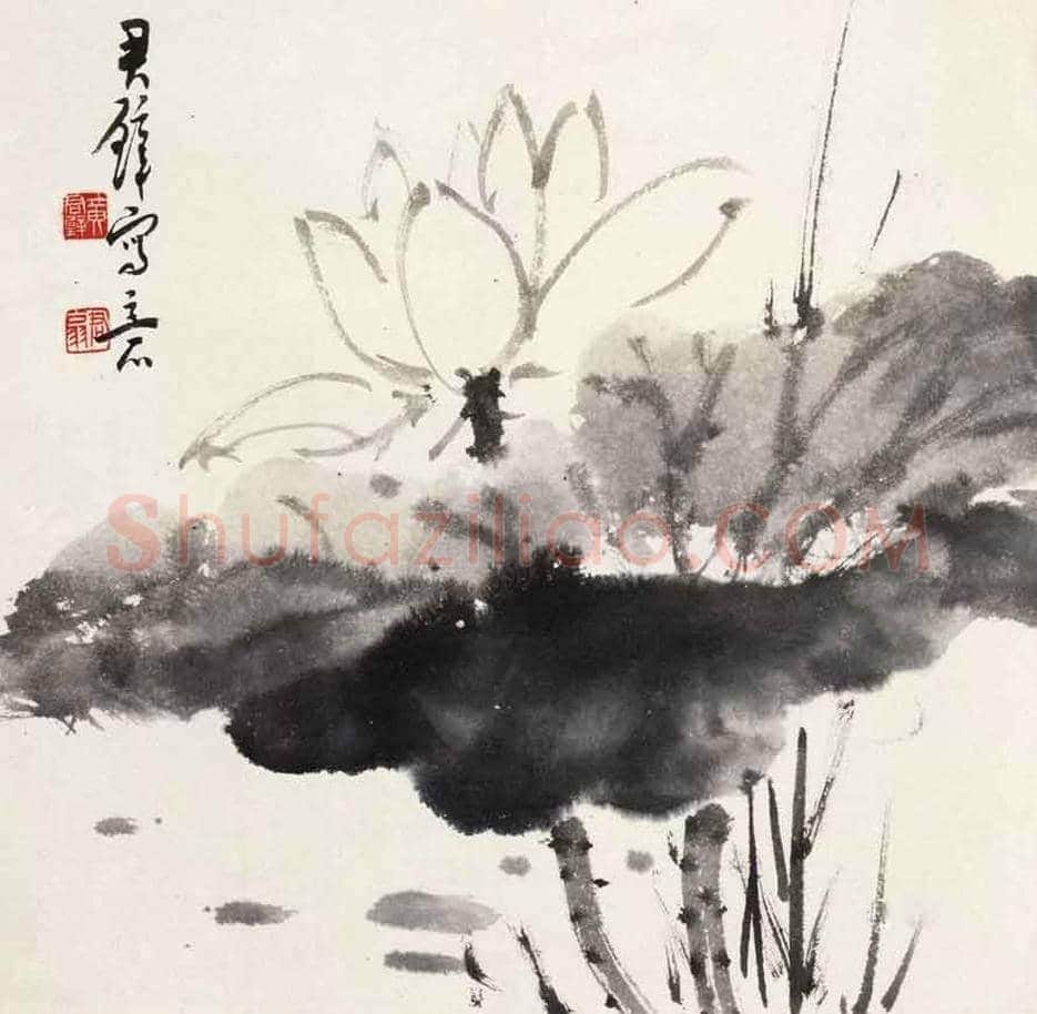 黄君璧荷花作品欣赏 | 书画知识