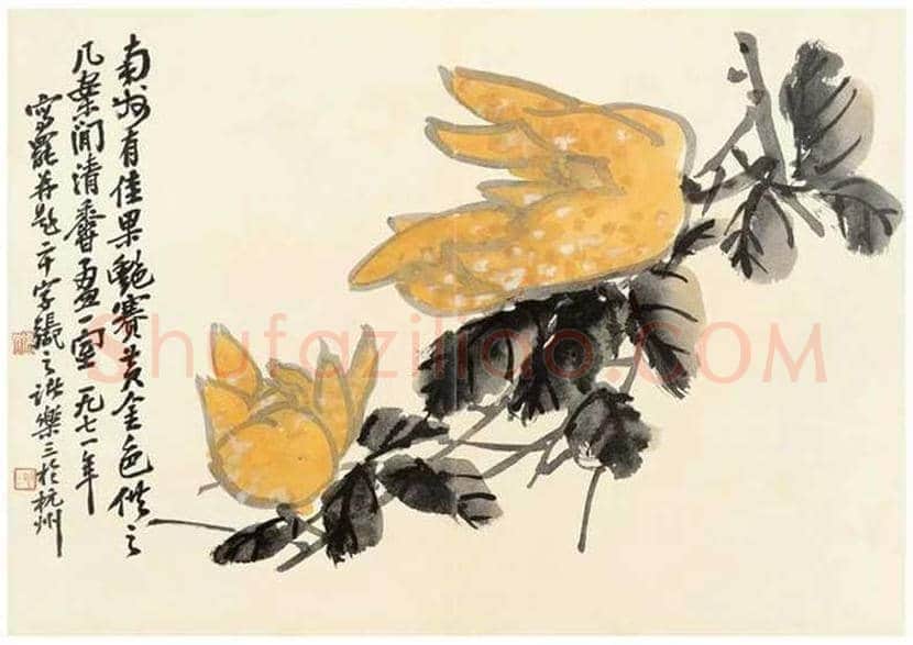 诸乐三国画作品欣赏 | 书画百科