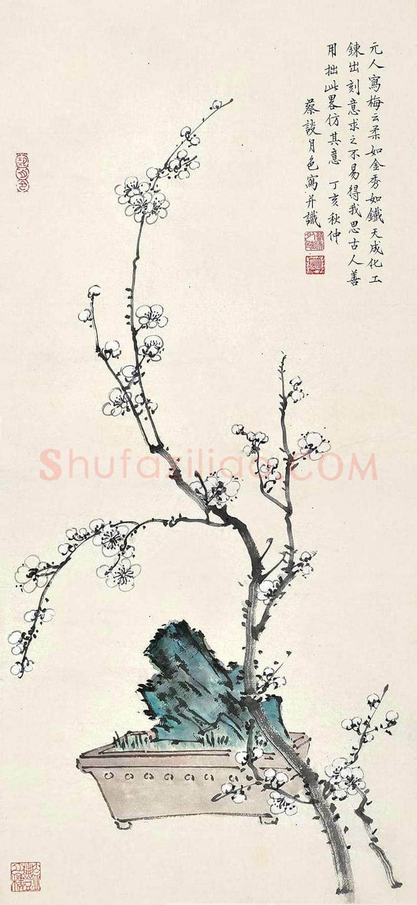 谈月色字画作品欣赏 | 书画知识