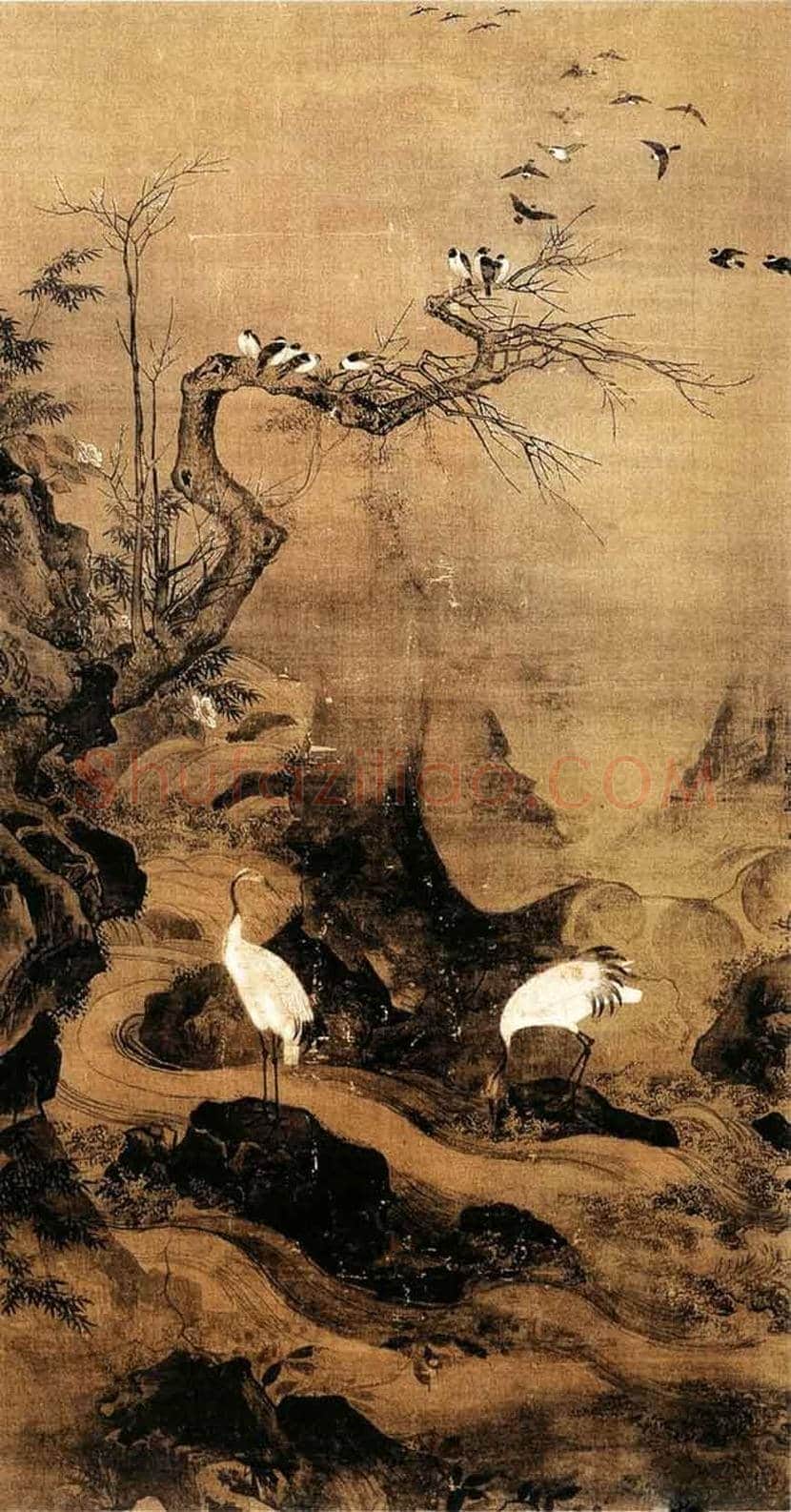 吕纪花鸟画欣赏 | 书画学堂